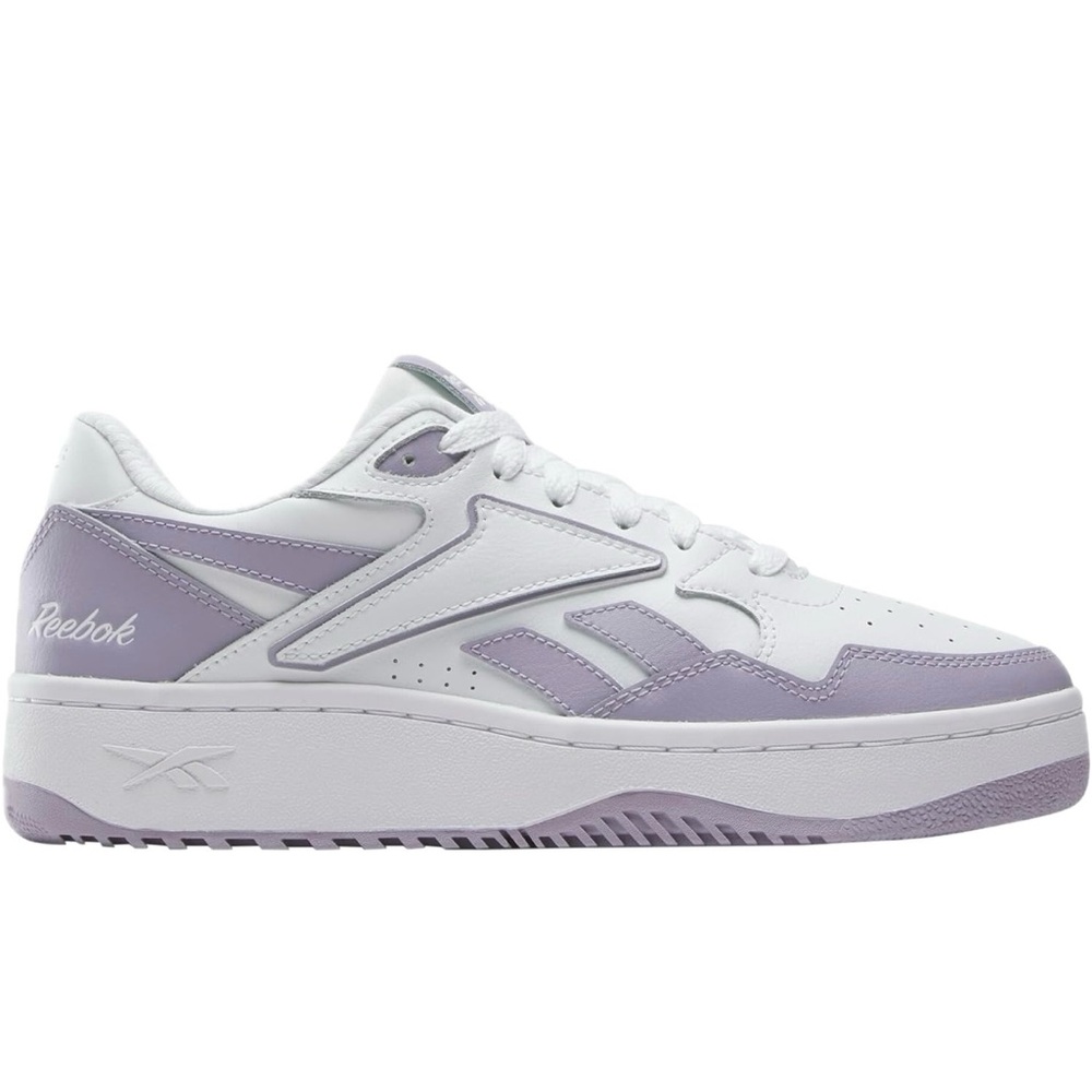 Reebok Women's Lavender and White Sneakers